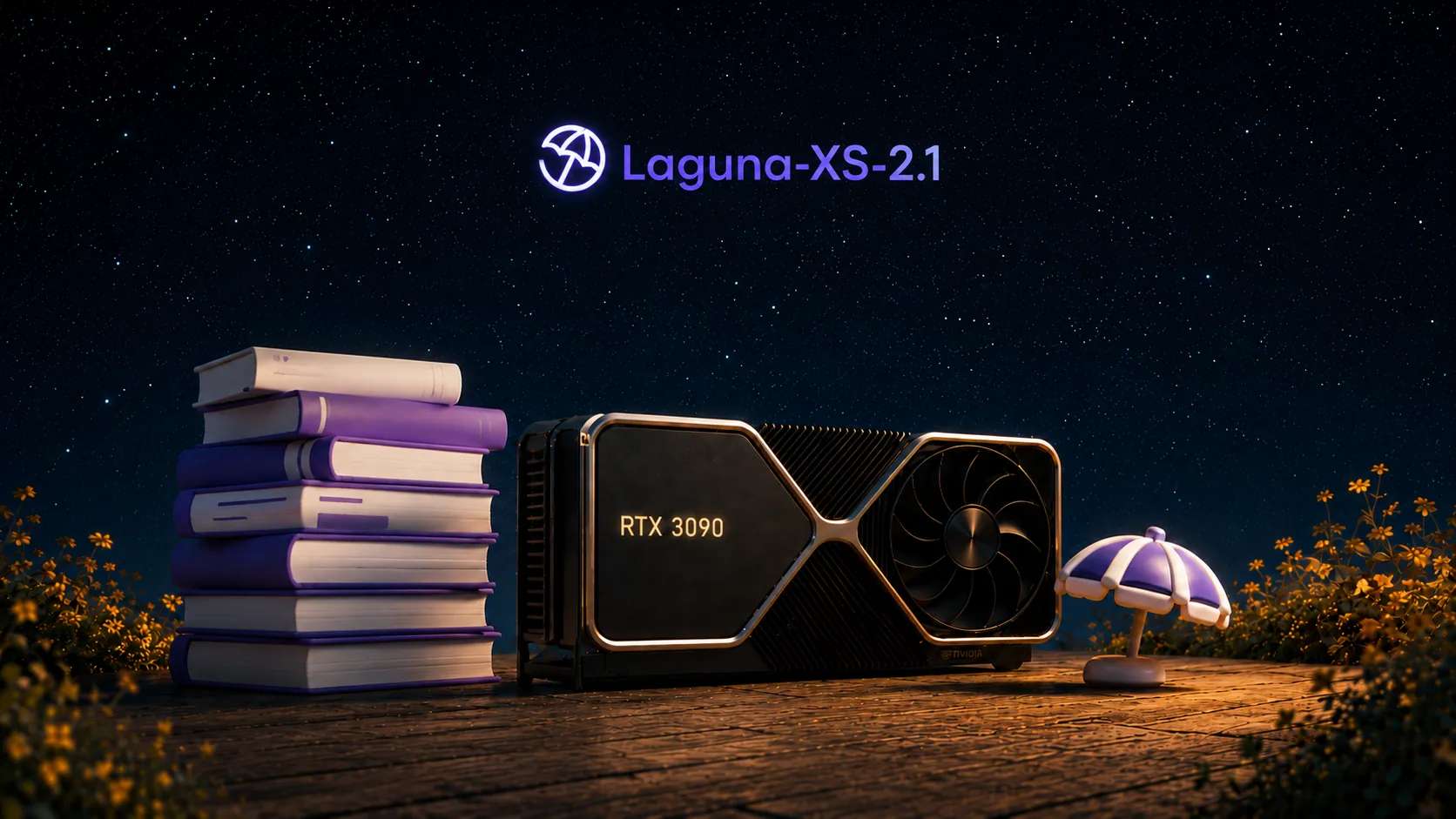 Laguna XS 2.1 on an RTX 3090: 296 tok/s peak, flat 152 tok/s at 256K context via DFlash speculative decoding, KVFlash paging and SWA ring caches