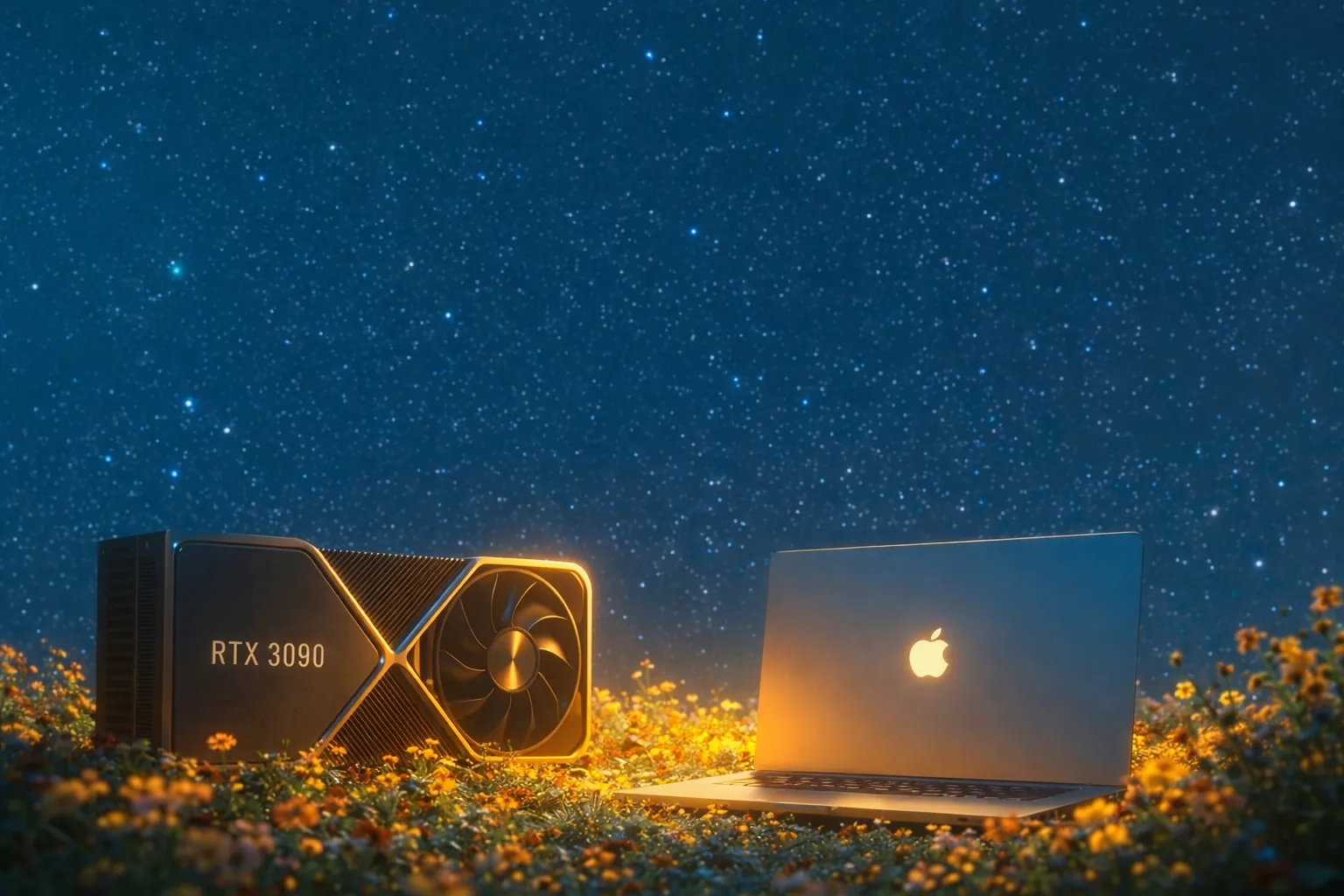 RTX 3090 vs MacBook Pro